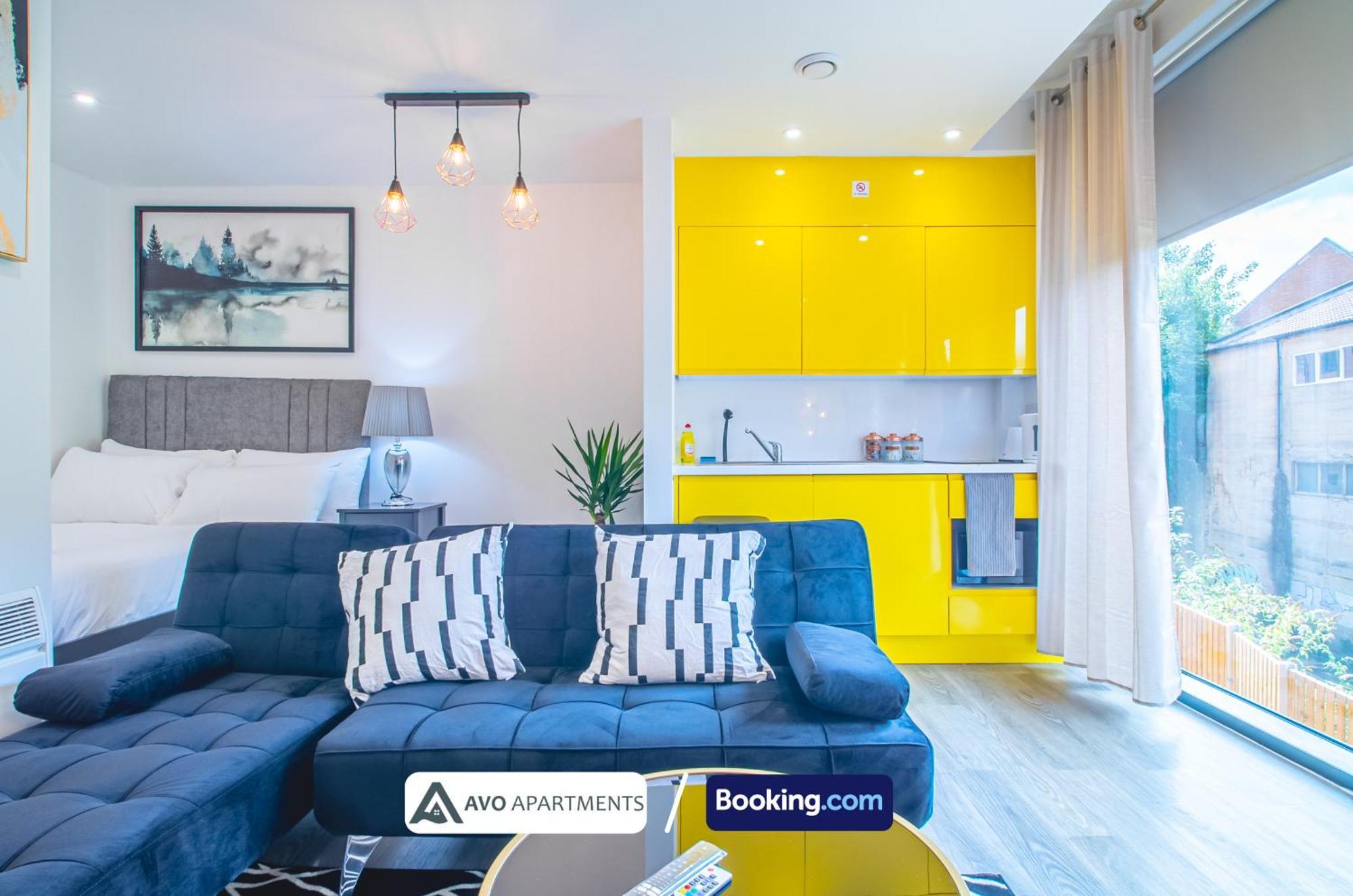 City Center Studio Apartments By Avo Apartments Sheffield Zewnętrze zdjęcie